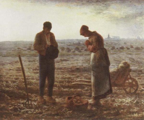 Jean Francois Millet l angelus china oil painting image